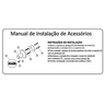 Kit Acessórios Para Banheiro 5 Peças Aço Inox / Alumínio:Cromado - 8