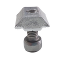 Ver imagem 3 de Parafuso c/ porca p/ Perfil Trilho Tubular - 10un