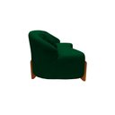Ver imagem 5 de Namoradeira Sofá Feijão Moscou 150cm Orgânica Bouclé Verde