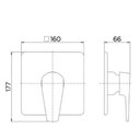 Ver imagem 5 de Acabamento Para Registro Docol Lift Monocomando 3/4" Cromado