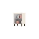 Ver imagem 3 de Balcão Cozinha 60cm Henn Connect MDF 2 Portas sem Tampo Modular Armário Inferior Moderno