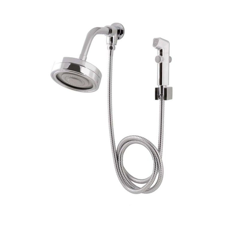 Chuveiro de Parede Acqua Confort com Ducha Cromado - Perflex 12305910