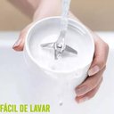 Ver imagem 2 de Mini Liquidificador Portátil Mini Mixer 6 Lâminas + Cabo Usb