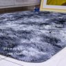 Tapete Felpudo Sala 1,00x1,40M Antiderrapante Mescla Chumbo - 2