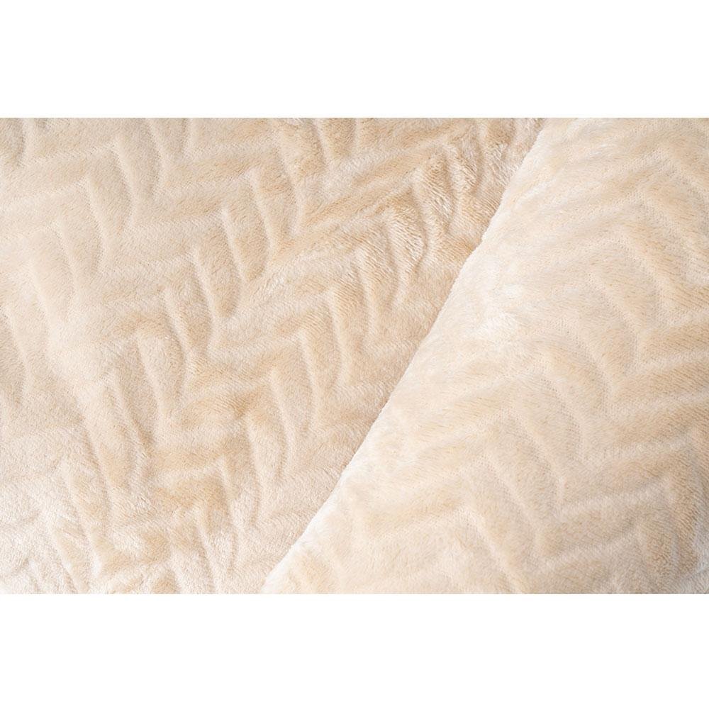 Manta Microfibra Estampada Coral Fleece - Queen Tamanho 2,20M x - Têxtil  Arte