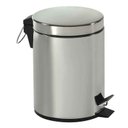 Ver imagem 1 de Lixeira de inox com pedal 5 litros Coisas e Coisinhas