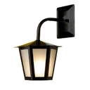 Ver imagem 1 de Arandela Colonial Externa Sextavada Preta Ideal