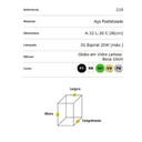 Ver imagem 4 de Arandela Vênus com vidro 1 lâmpada 210 20W preta Ideal