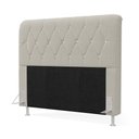 Ver imagem 2 de Cabeceira Sirius 195 / N-037 Bouclê Off White