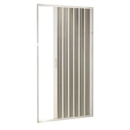 Porta Sanfonada de PVC para Box 185x130cm Branca Bcf - 1