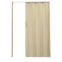 Ver imagem 1 de Porta Sanfonada de PVC Plast 210x96cm com Trinco Bege Bcf