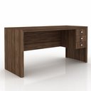 Ver mais imagens de Conjunto para Home Office com 8 Peças Nogal Tecno Mobili