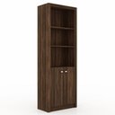 Ver imagem 6 de Conjunto para Home Office com 8 Peças Nogal Tecno Mobili