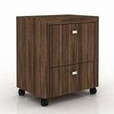 Ver imagem 7 de Conjunto para Home Office com 8 Peças Nogal Tecno Mobili