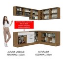 Ver imagem 7 de Cozinha Completa 389001 Com Armário E Balcão Rustic/Branco