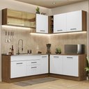 Ver imagem 1 de Cozinha Completa 389001 Com Armário E Balcão Rustic/Branco