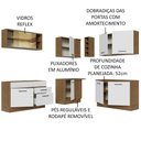 Ver mais imagens de Cozinha Completa 389001 Com Armário E Balcão Rustic/Branco
