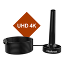 Ver imagem 2 de Antena Interna Tv Digital Intelbras Uhf Full Hdtv 4k Ai 2031