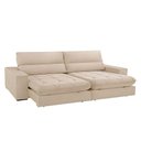 Ver imagem 4 de Sofá Aspem Linho 02 Módulos de 90cm B25cm Meu Sofá Online A294 Linho Creme