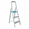 Escada Doméstica 3 Degraus Alumínio - 1