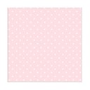 Ver imagem 1 de Tecido adesivo poa big rosa bebê com fundo branco 45cm x 1m Panoah