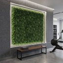 Ver imagem 1 de Kit 23 Painéis Prontos para Uso Folhagem Mista Artificial Premium Parede Vertical Realista Efeito 3D