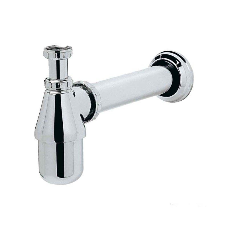 Sifão para Lavatórios 1" x 1.1/2" 8" Cromado Esteves - 1
