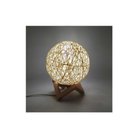 Ver imagem 3 de Abajur Redondo em Barbante/madeira