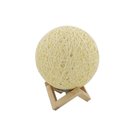 Ver imagem 2 de Abajur Redondo em Barbante/madeira