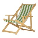 Ver imagem 1 de Tecido para Cadeira Espreguiçadeira Preguiçosa-list Verde-branco