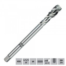 Macho para Máquina Hsse M28,0 X 1,5 Sft 270/2 - Din 374 - Osg - 1