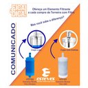 Ver imagem 4 de Torneira para cozinha de parede com filtro 1/4 de volta C40 cromada Esteves