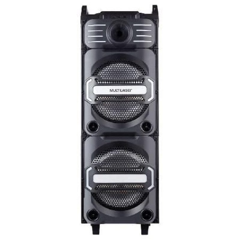 Caixa de Som Torre Bt/Sd/Fm/Usb com Funcão Dj Mixer 350W Rms com Microfone,Luz de Led, com Bateria Menor preço em Caixa de Som Torre Bt/Sd/Fm/Usb com Funcão Dj Mixer 350W Rms com Microfone,Luz de Led, com Bateria