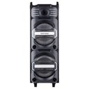 Ver imagem 1 de Caixa de Som Torre Bt/Sd/Fm/Usb com Funcão Dj Mixer 350W Rms com Microfone,Luz de Led, com Bateria