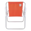 Ver imagem 5 de Cadeira Alta Alumínio Polietileno Laranja Neon Mor