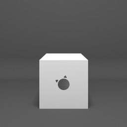 Box Pet Para Gato Cantinho Banheiro Com 2 Portas Branco Com Cobre - 3