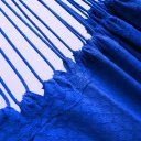 Ver mais imagens de Rede de Descanso Artesanal Azul Luxo Premium – Casal Gigante (300 Kg)