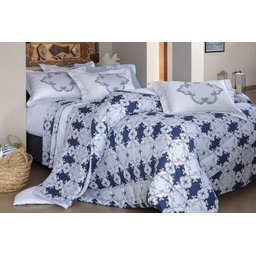Jogo de Cama Queen 4Pc Satinée Eros Kacyumara - 1 Jogo de Cama Queen 4Pc Satinée Eros Kacyumara - 1