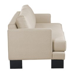 Sofá São Luiz Living 3 Lugares Linho Corriente 2 MT Espuma D33 Sofatec - 5