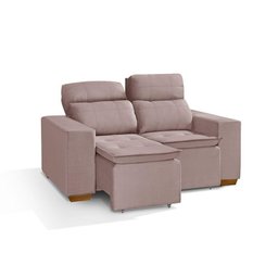Sofá 2 Lugares 150cm Com Molas, Retrátil E Reclinável Rose - 5