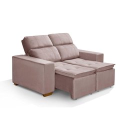 Sofá 2 Lugares 150cm Com Molas, Retrátil E Reclinável Rose - 2