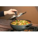 Ver imagem 2 de Wok Brinox Antiaderente Ceramic Life com Tampa e Alças 3,55l Preserve Cinza Cinza