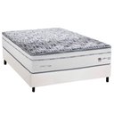 Ver imagem 1 de Cama Box Casal: Colchão Molas Masterpocket Ensacadas Herval Maxspring C1723 + Base Crc Corano White
