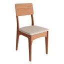 Ver imagem 6 de Mesa Jantar 1,60m x 0,90m com 6 Cadeiras Assento Estofado 100% MDF Dalla Costa Cor:Off White com