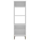 Ver imagem 2 de Torre Quente Cozinha Aurora 2,20m X 70cm 2 Nichos com Pés Cor:branco com Azul