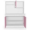 Ver imagem 4 de Armário de Cozinha Infantil Perfeita Rosa/Branco em MDF - Planet Baby
