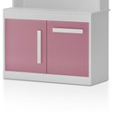 Ver imagem 3 de Armário de Cozinha Infantil Perfeita Rosa/Branco em MDF - Planet Baby
