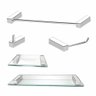 Kit de Banheiro em Aço Inox 5 Peças Alto Padrão 333vip - 3