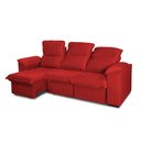 Ver imagem 6 de Sofá Retrátil Reclinável America 2,30m Suede