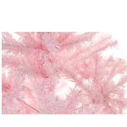 arvore de natal 150cm rosa com 320 galhos e pe de metal - RIO MASTER - 4